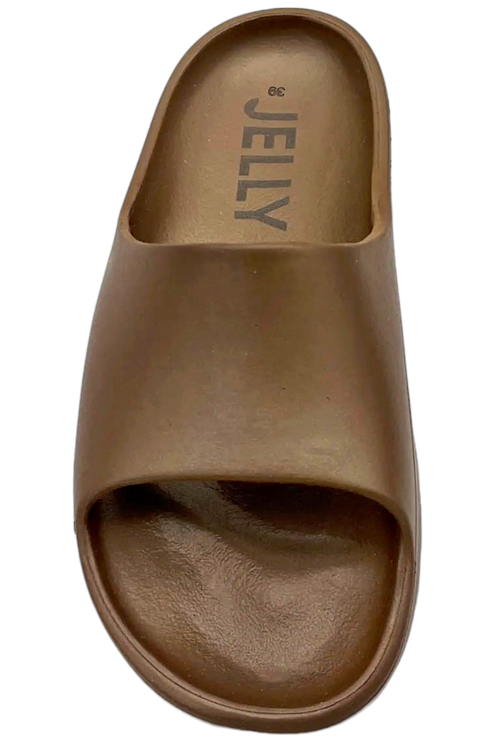 Lemon Jelly Sport Slide Sandals Azalea Bronze Metal