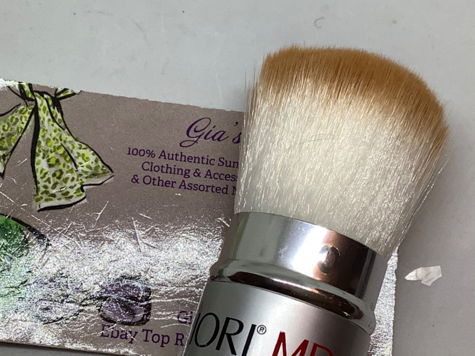 BRAND NEW PRIORI MD VERY LARGE KABUKI RETRACTIBLE BRUSH PMD4690-04 CRUELTY FREE