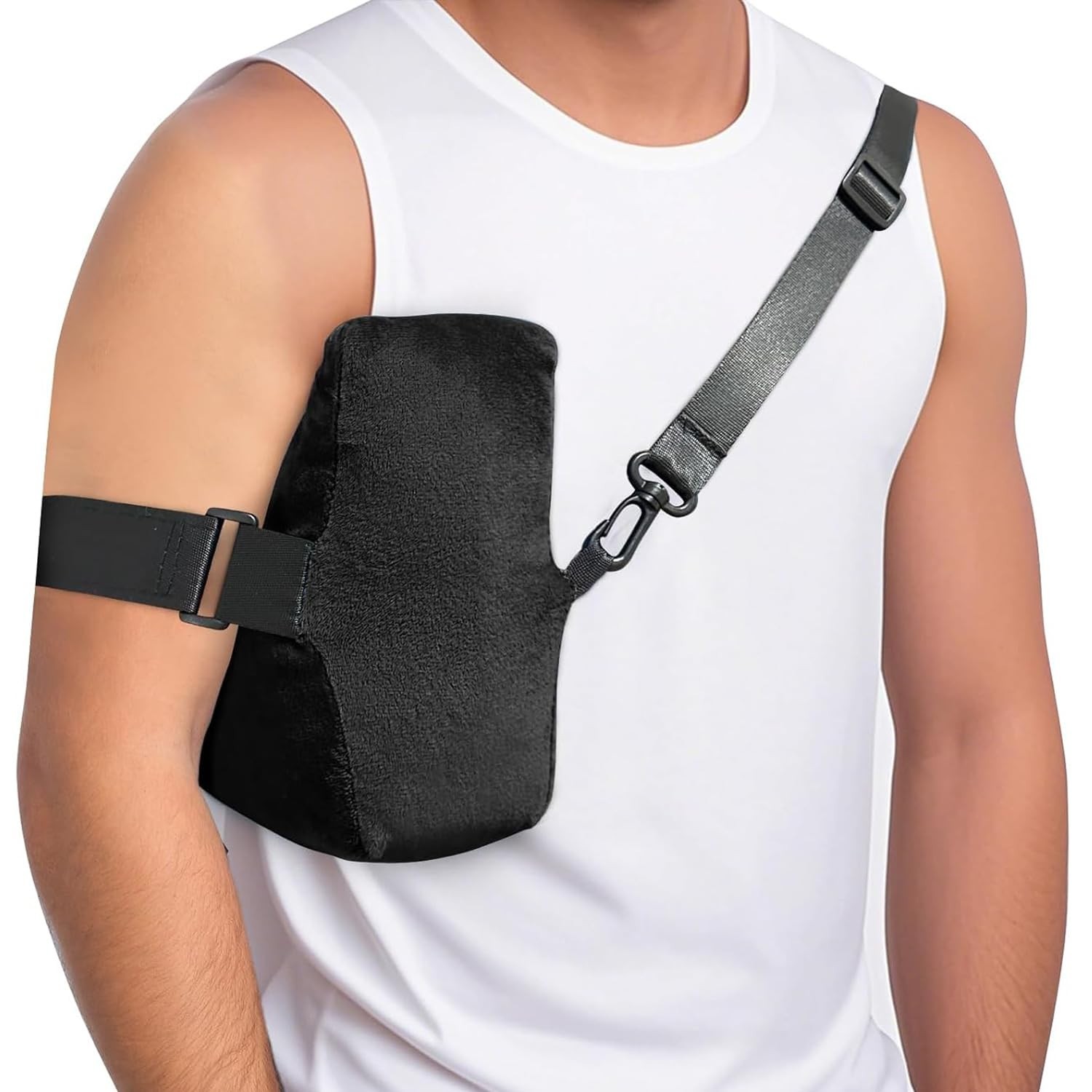 Rotator Cuff Pillow Surgery for Shoulder Pain Relief With Strap, Shoulder Pil...