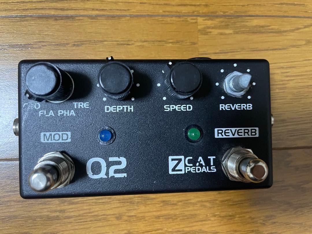 ZCAT PEDALS Q2 modulation reverb 696568