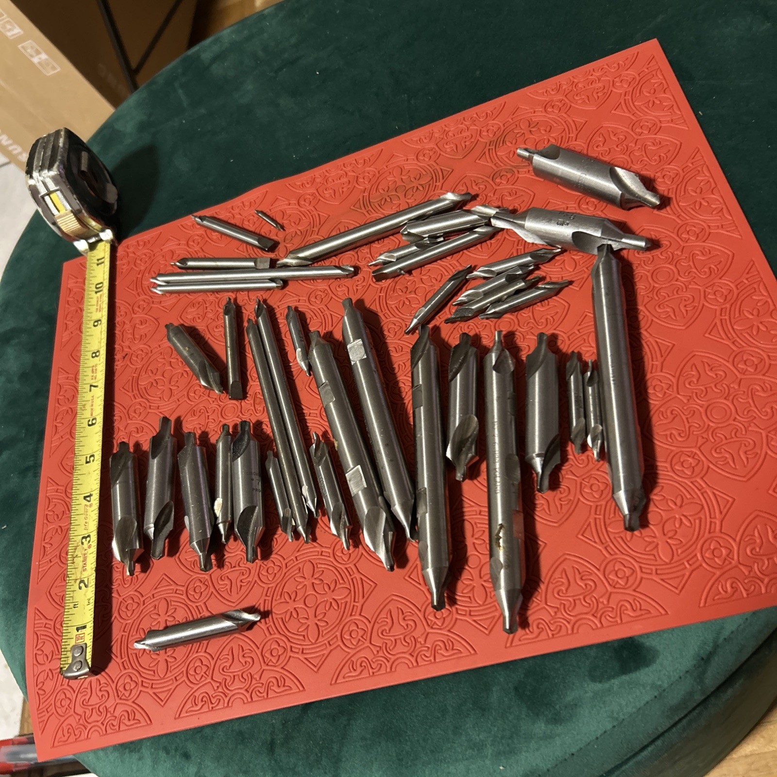 Large Lot Of 38 Mixed HSS Countersinks (Q16)