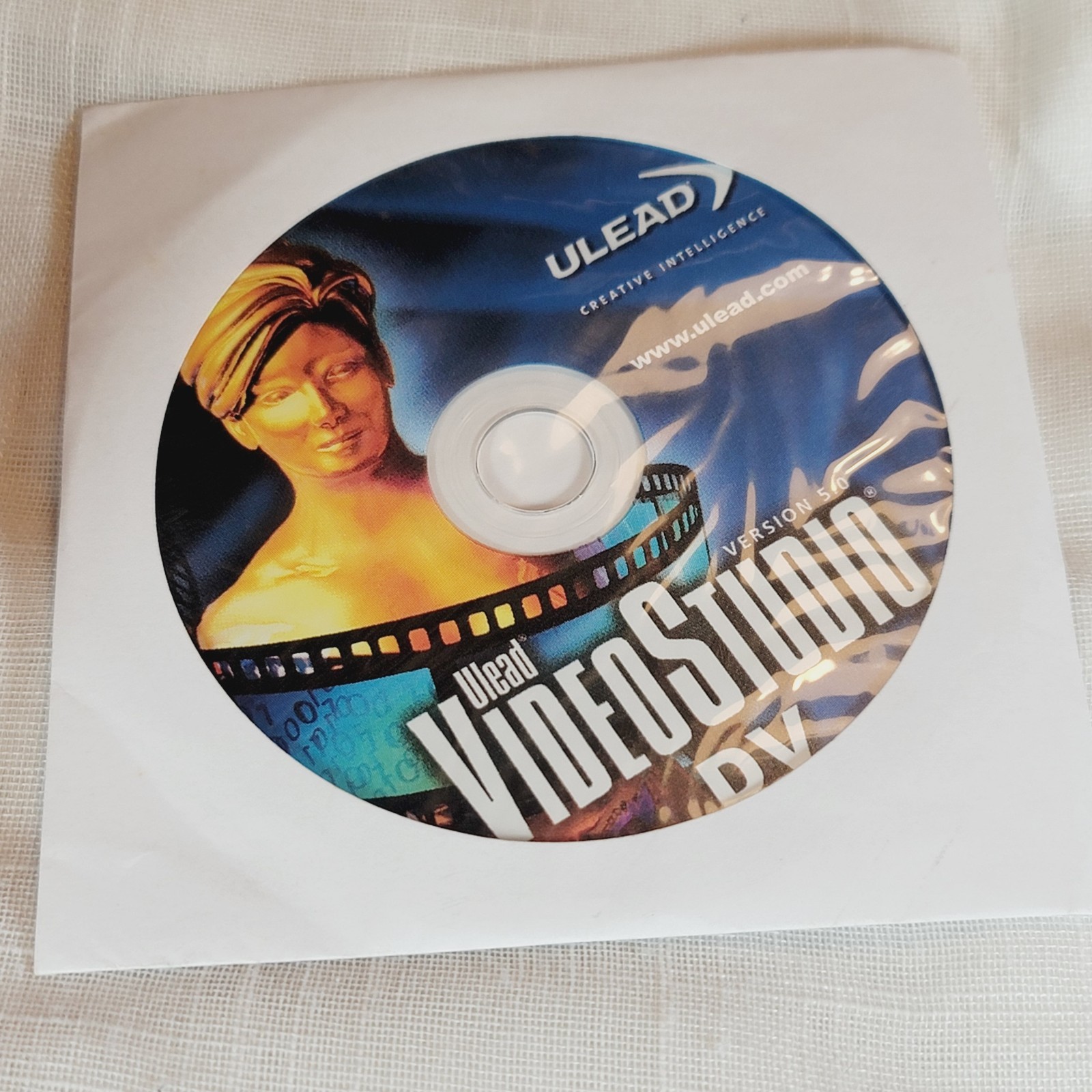 Ulead VideoStudio DV Version 5.0 PC Software Disc Windows XP 2000 Me 98 Vintage