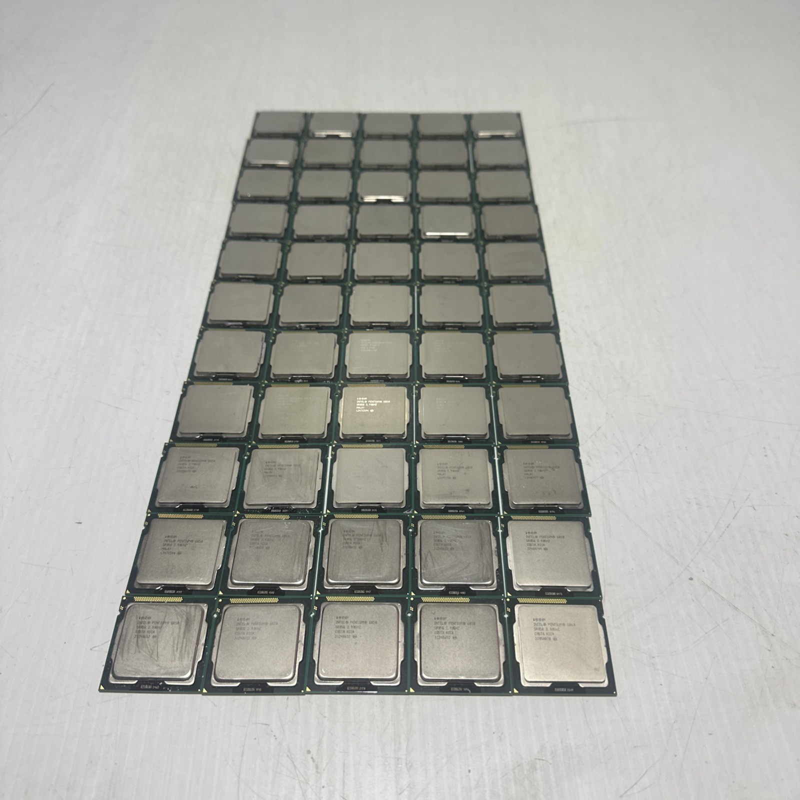Intel Pentium Sandy Bridge Lot of 55 Intel Pentium G620-G860 Processors