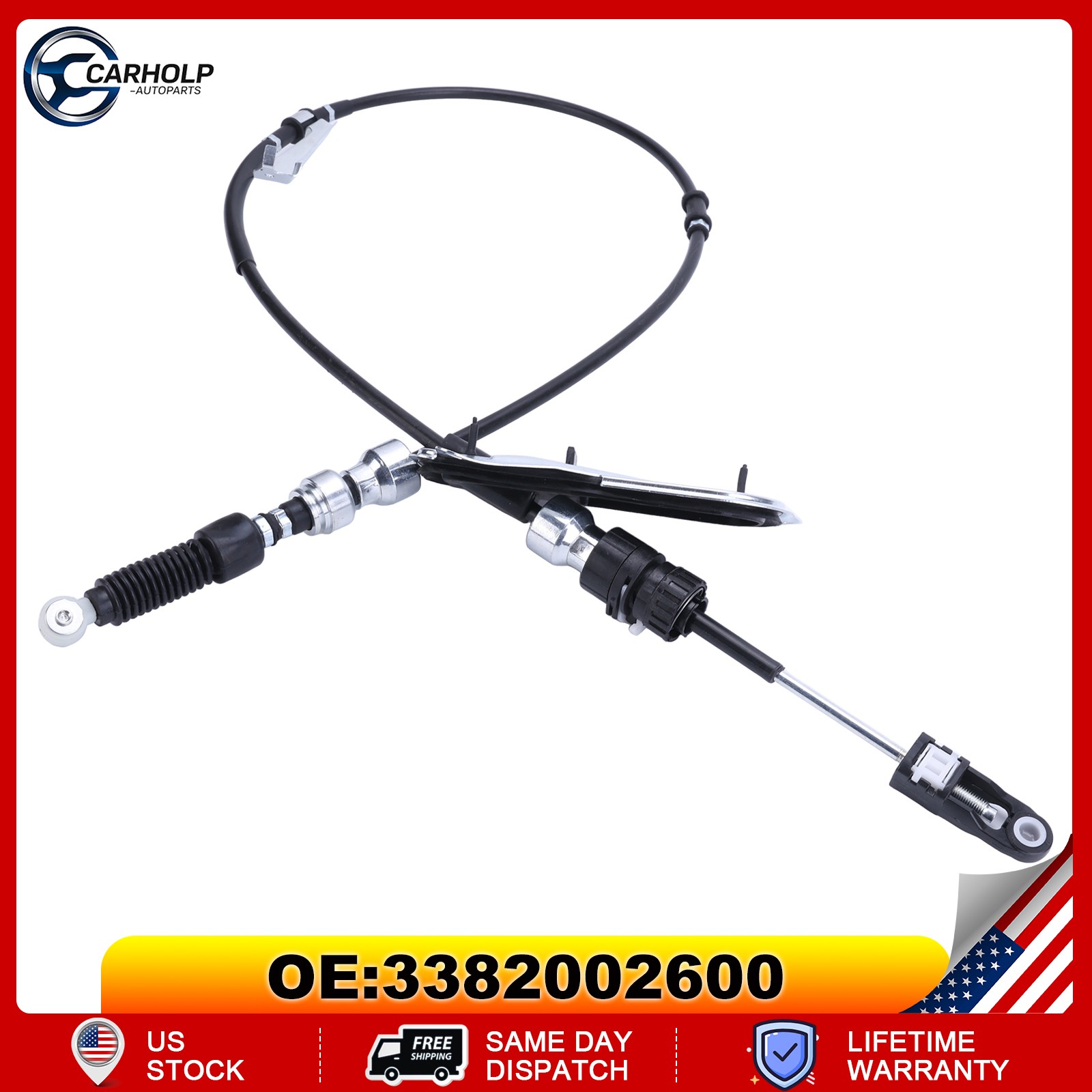 Auto Transmission Shift Control Cable For 2009-2013 Toyota Corolla 33820-02600