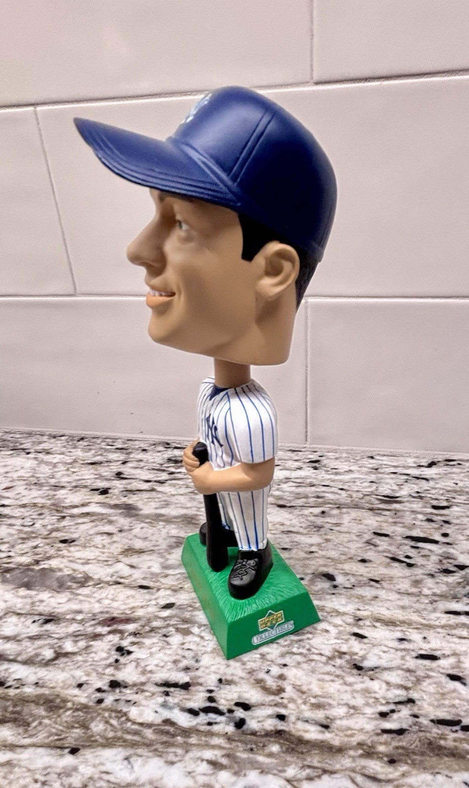 Upper Deck Derek Jeter Bobble Head 2000 Collectible