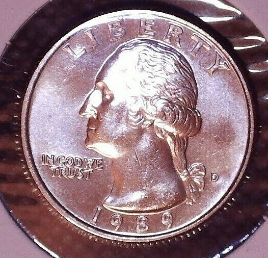 1989-D Washington Quarter Brilliant Uncirculated 25(c)