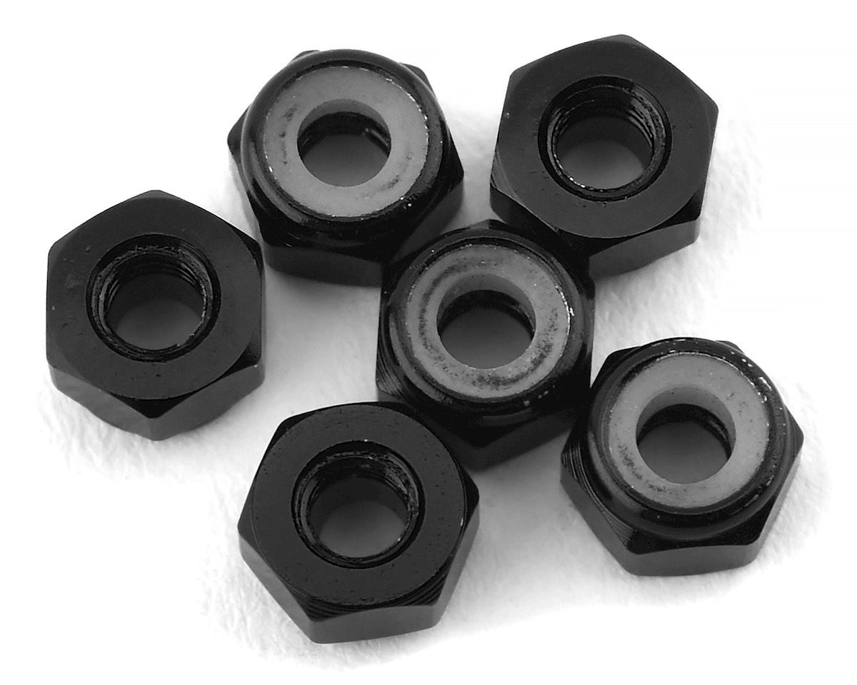 175RC Lightweight Aluminum M3 Lock Nuts (Black) (6) [175-17510]