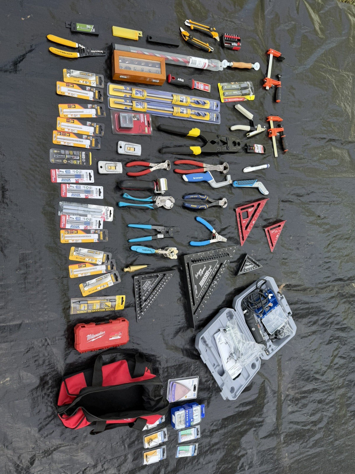 Milwaukee, shark bite, dewalt, Irwin plumbing lot