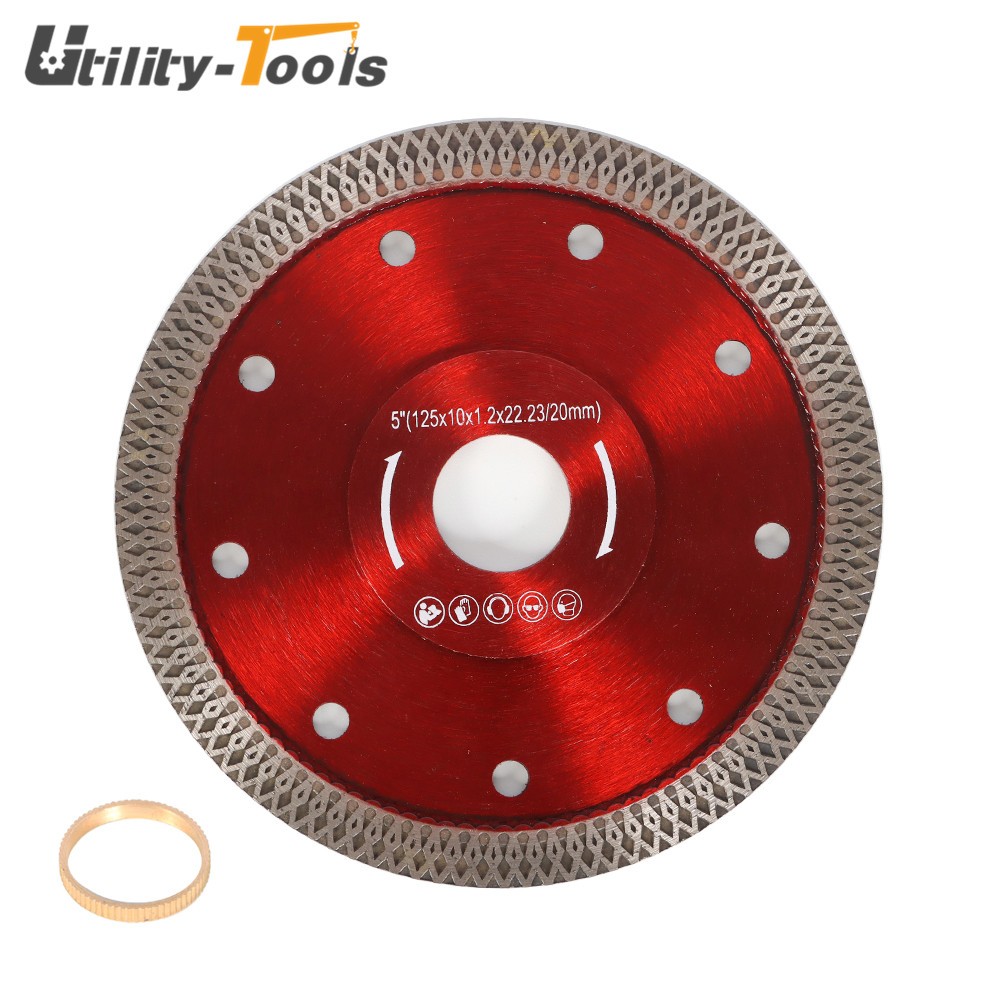 5" Cutting Diamond Saw Blade For Porcelain tile Granite Marble Stone Ceramic New