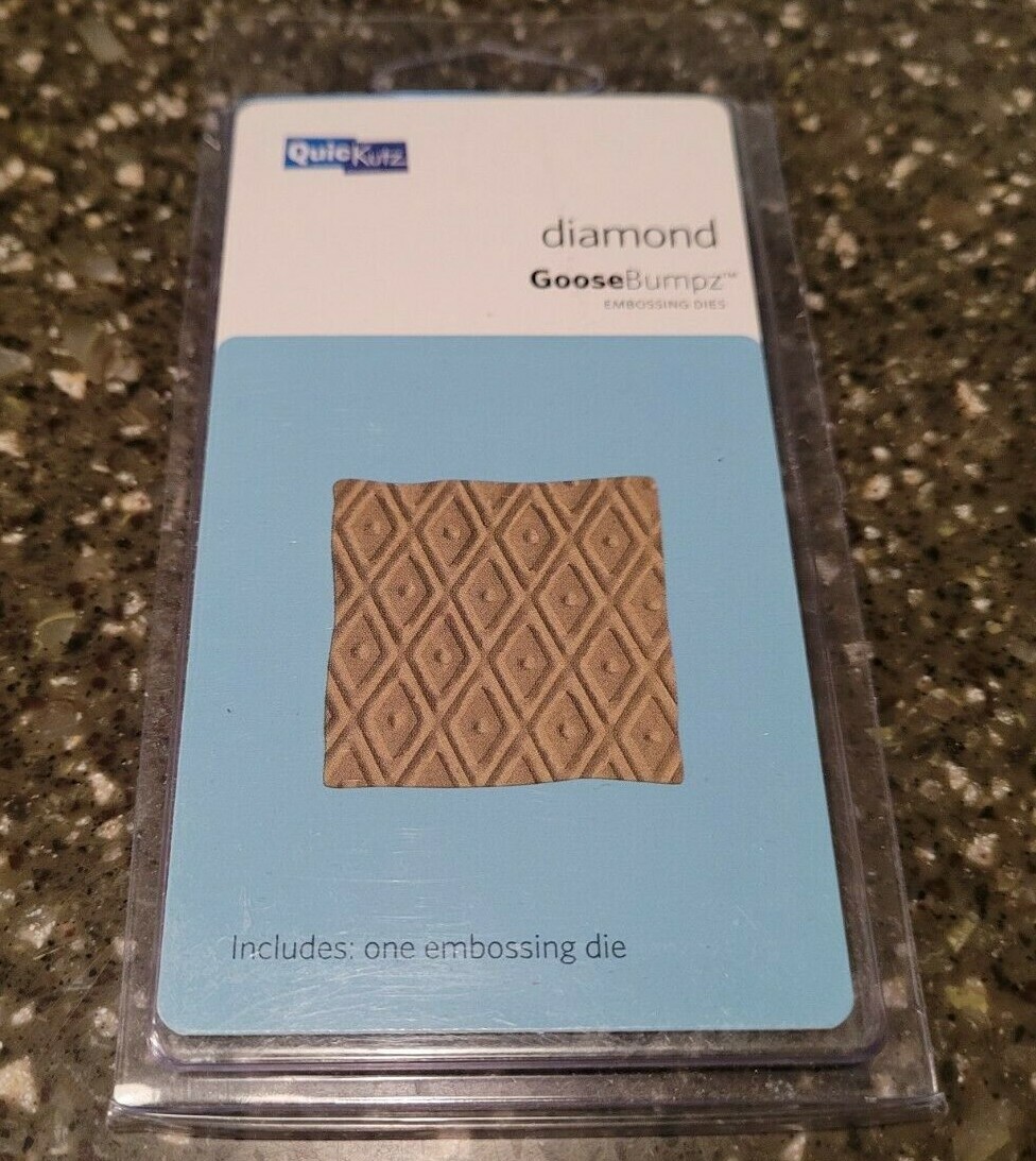 QuicKutz Diamond Goose Bumpz Embossing Die Quick Kutz GB-014