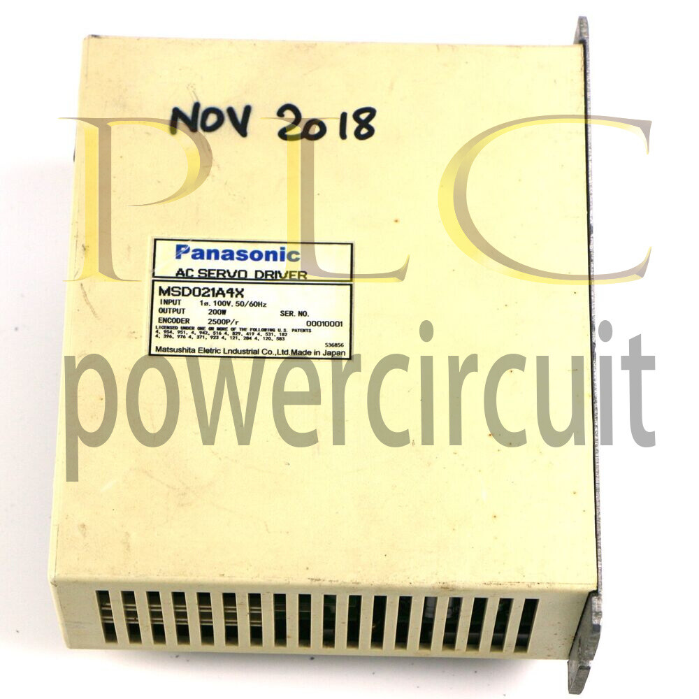 USED Panasonic MSD021A4X AC Servo Driver~