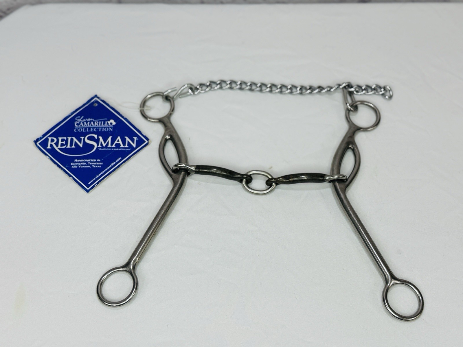 Reinsman Sharon Camarillo Good On You Gag Barrel Horse Bit 9” Cheek 5.25” Mouth