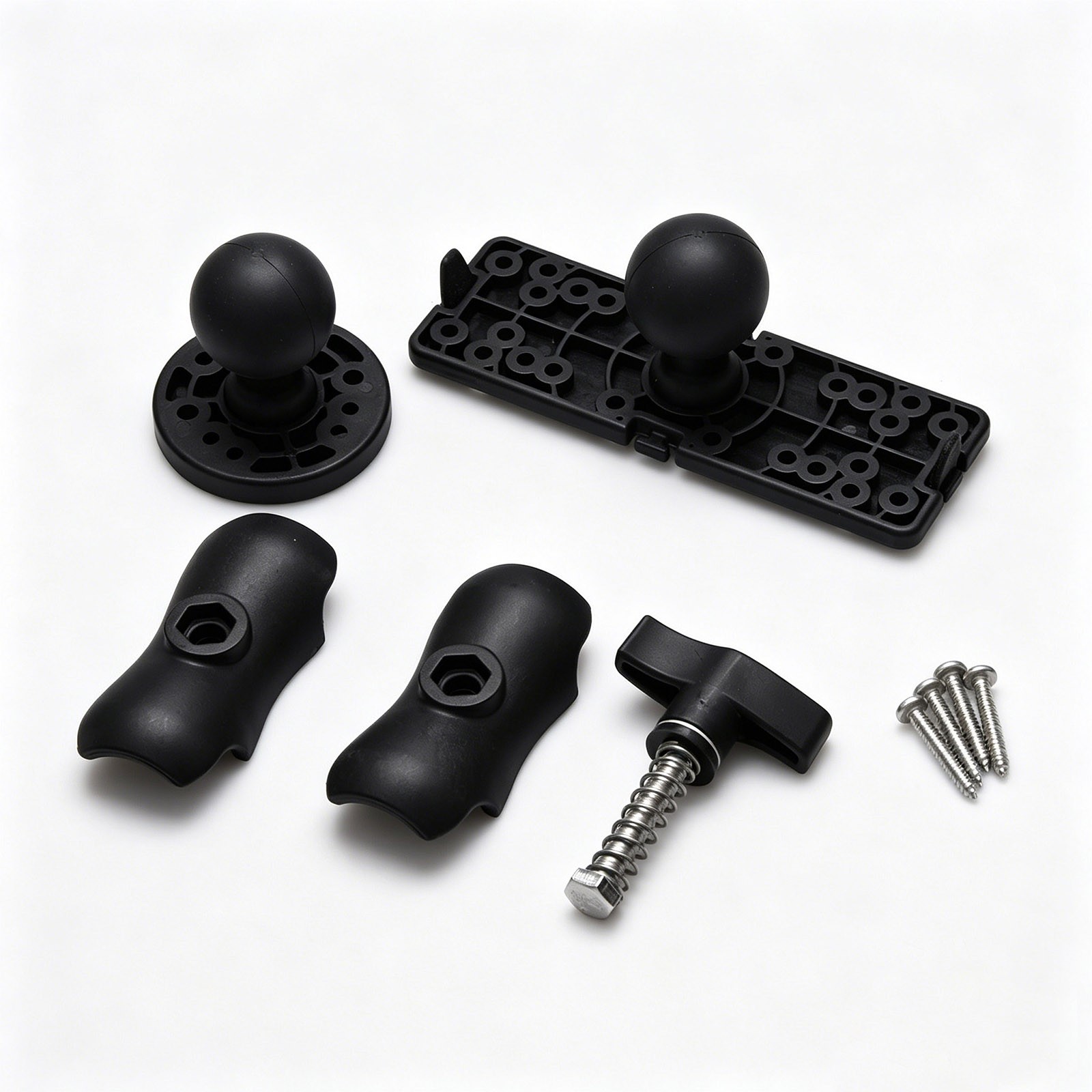Adjustable Fish Finder Mount for Trolling 360 Quick Release Fits for Garmin