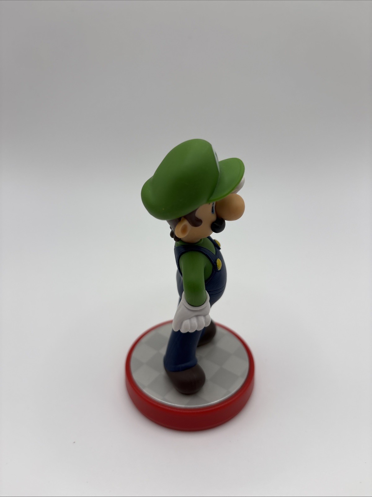 Nintendo Amiibo Figure Switch Luigi Super Mario Bros Red Base