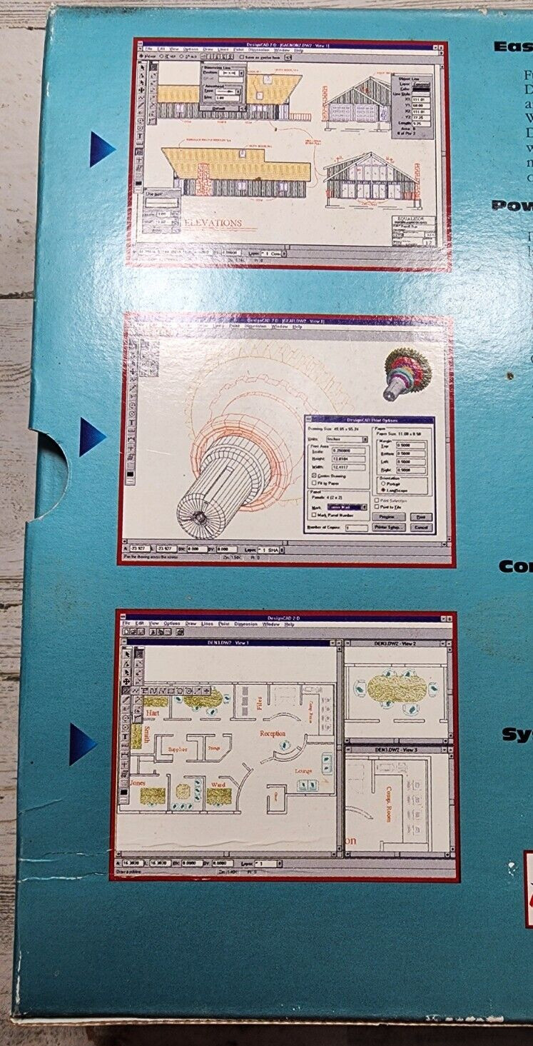 DesignCAD 2D for Windows Version 7.0 Books Only