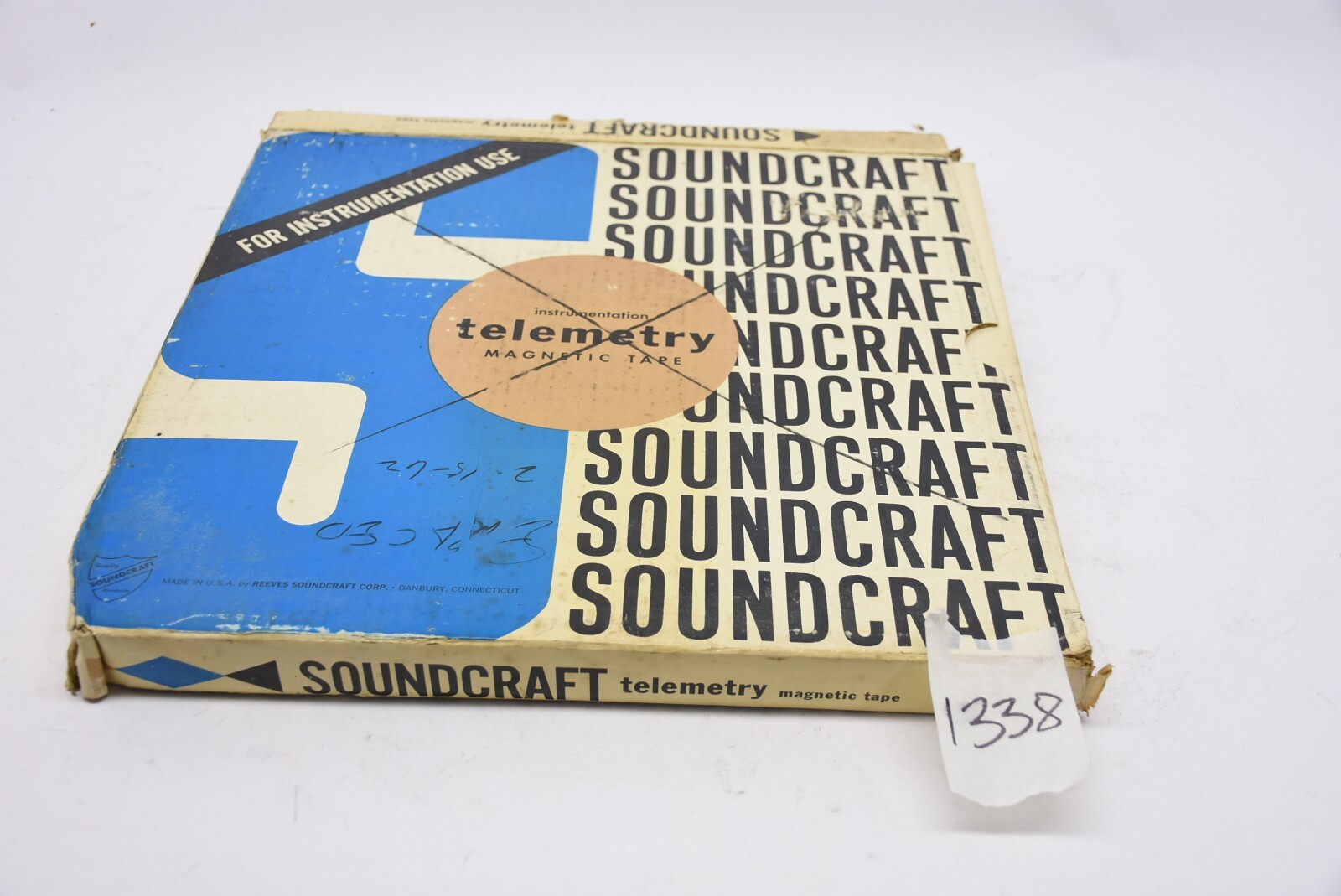 Soundcraft Magnetic Instrumentation Recording Tape 1/2" 5000 14" Reel - Used