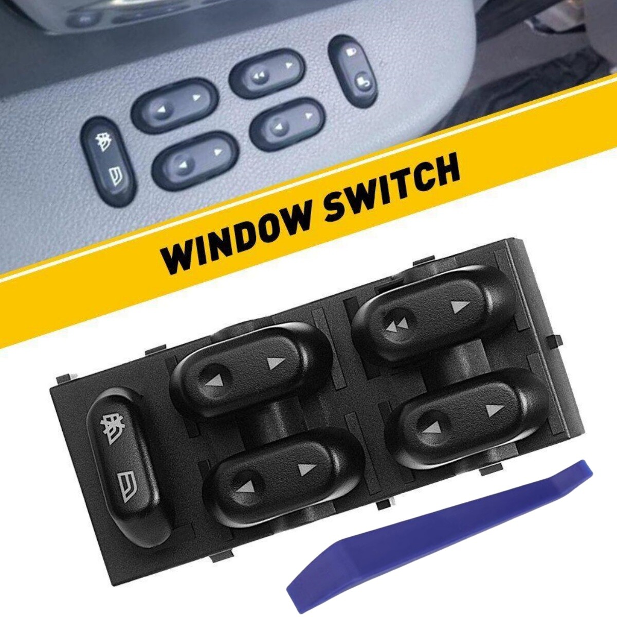 Master Window Power Door Control Switch 2004-2008 for Ford F150 Left Side Driver
