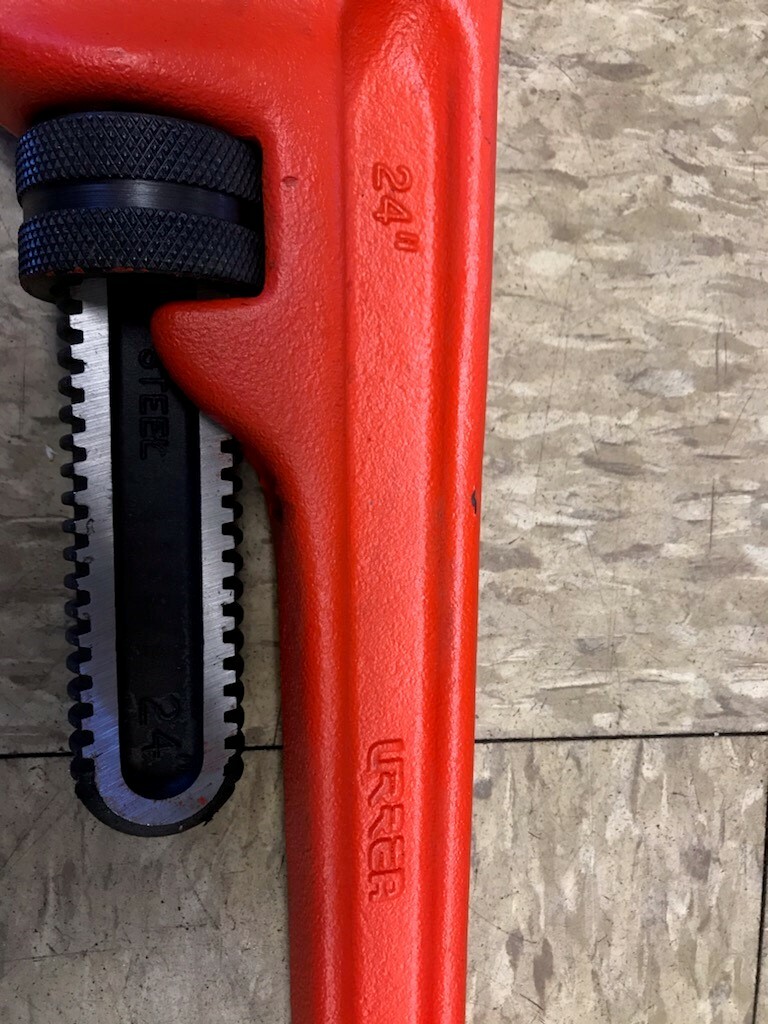 Urrea 24" Pipe Wrench - Made in USA