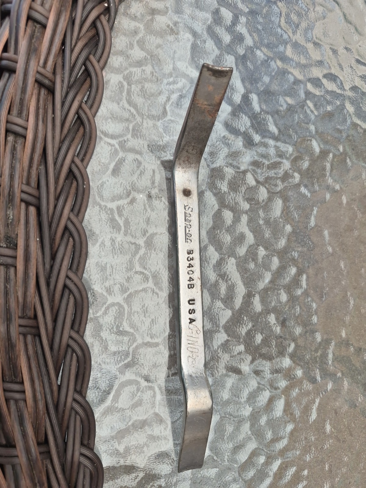 Snap-On B3404B Chrome Bendix Brake Adjuster Adjusting Spoon Wrench USA