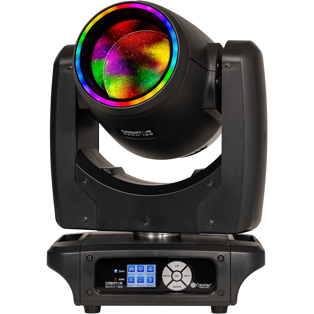 ColorKey Creator Beam 150 100W LED Moving Head Beam with Halo