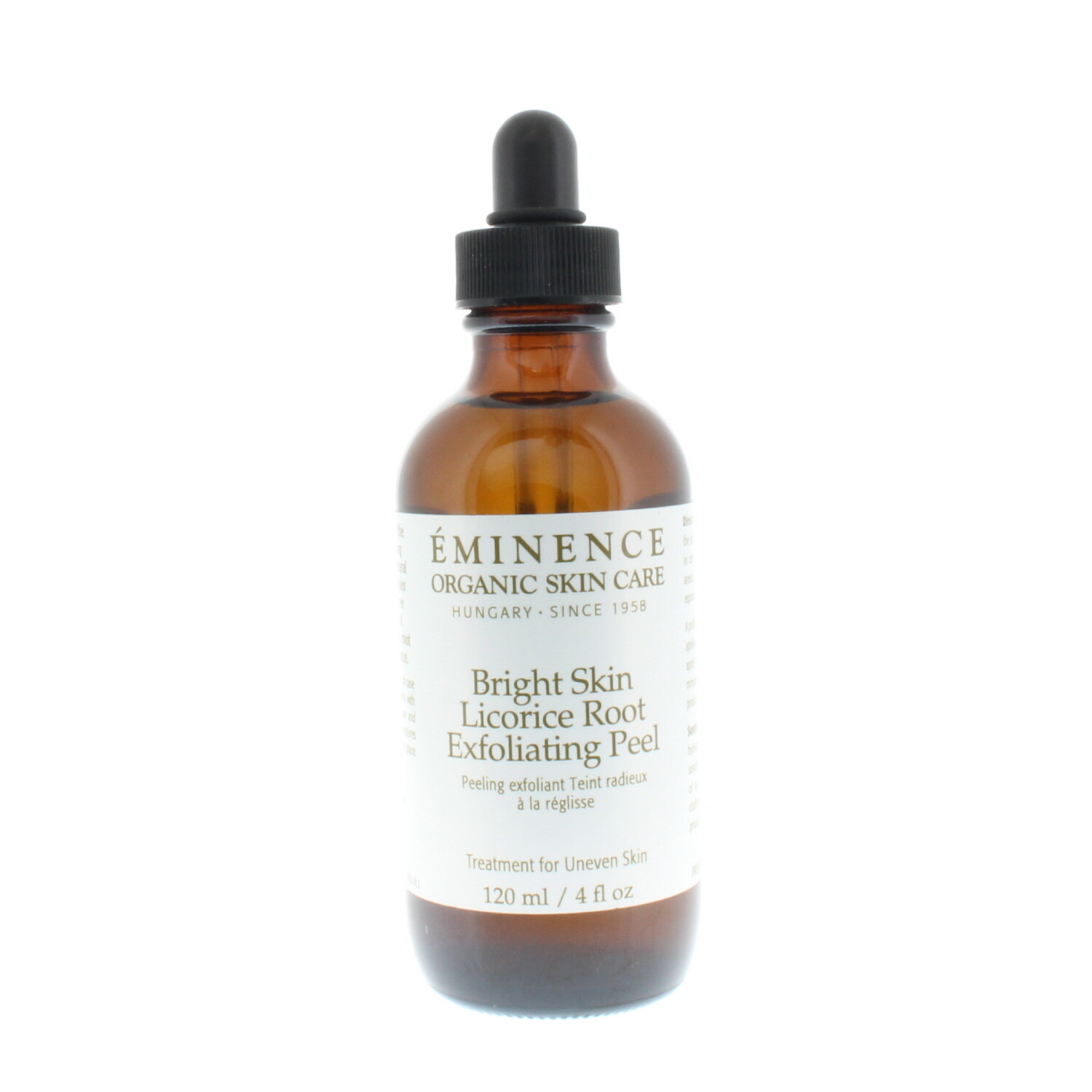 Eminence Bright Skin Licorice Root Exfoliating Peel 120ml/4oz (No Box)
