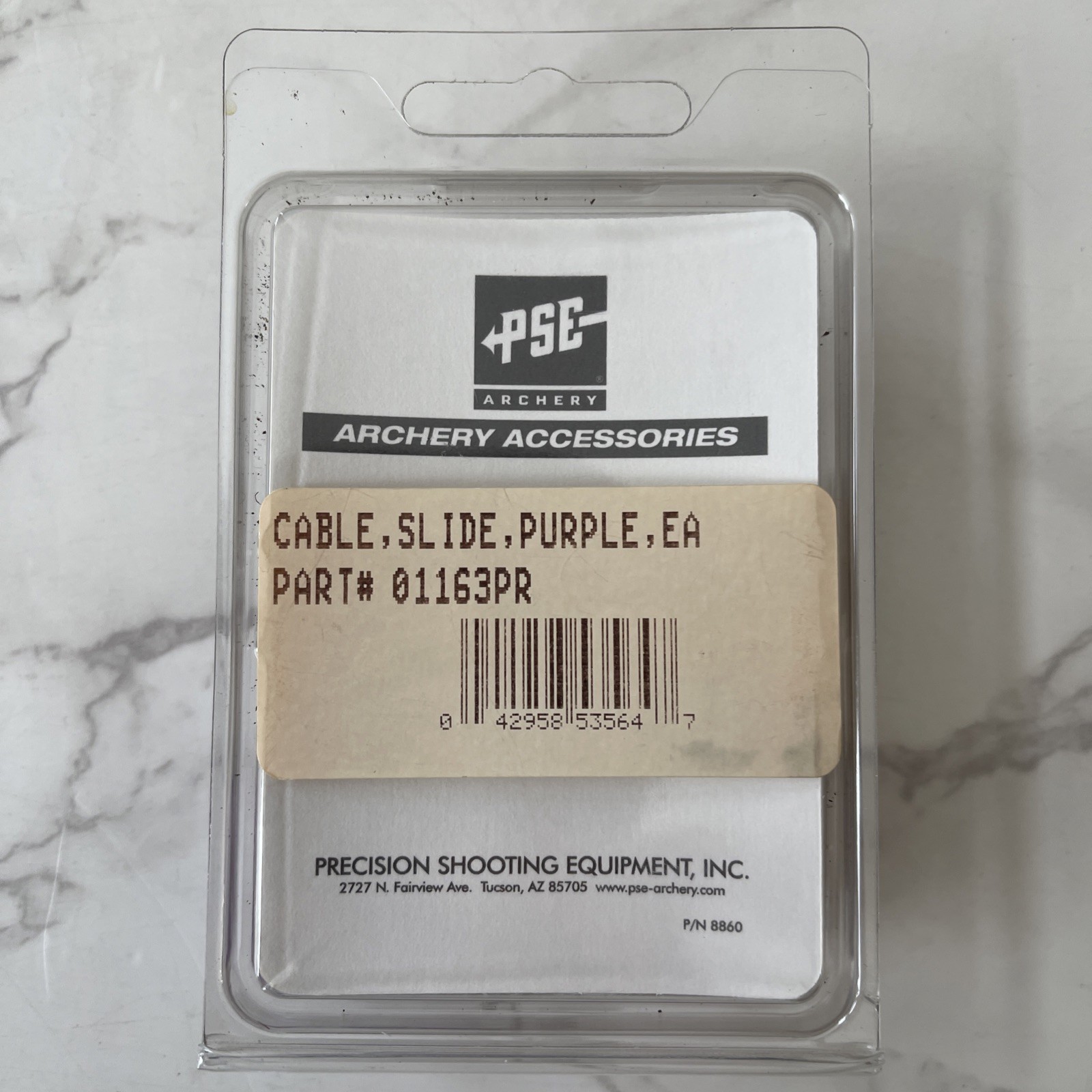 PSE Archery Accessories Cable Slide Purple 1163PR New NIP