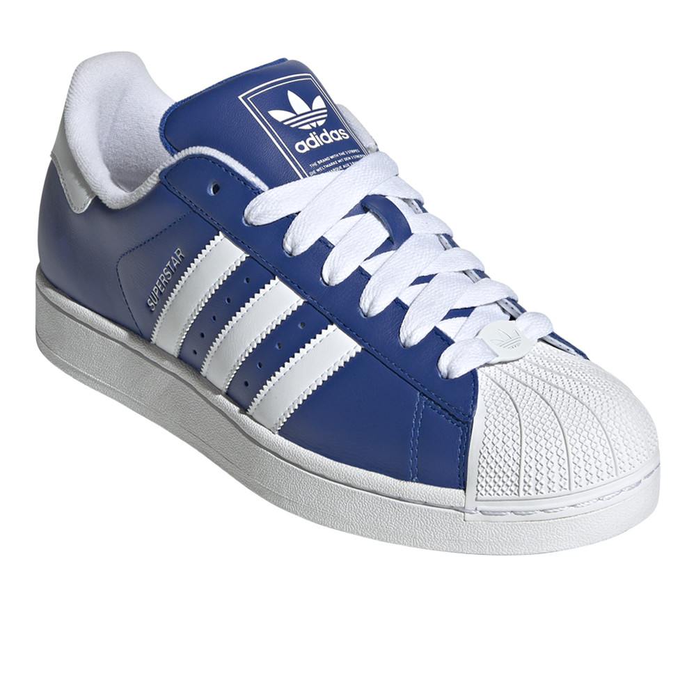 adidas Superstar Ii Mens Blue Sneakers Casual Shoes JI0145