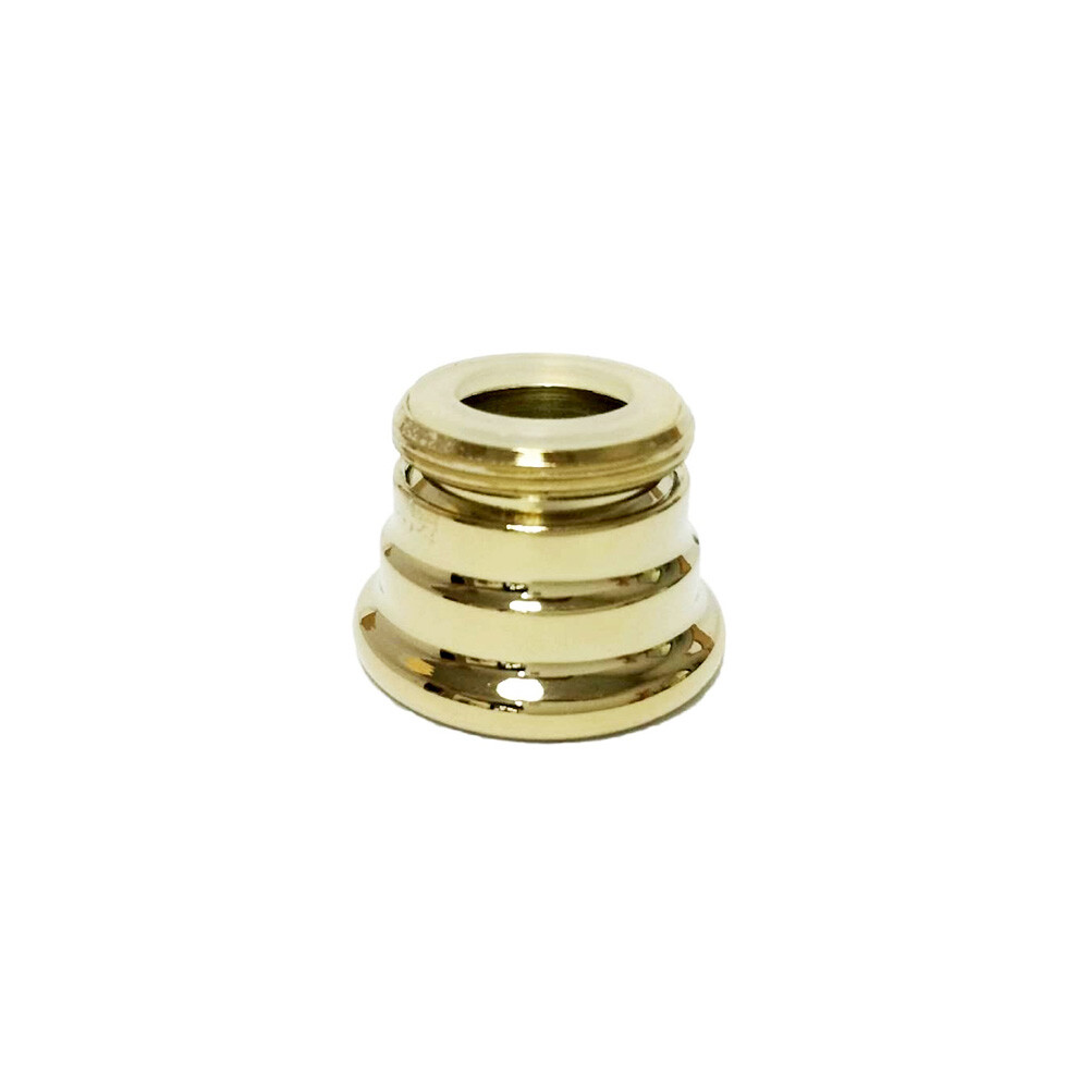 Danco Pyramid Style Designer Aerator, Dual Thread, Polished Brass, 89294