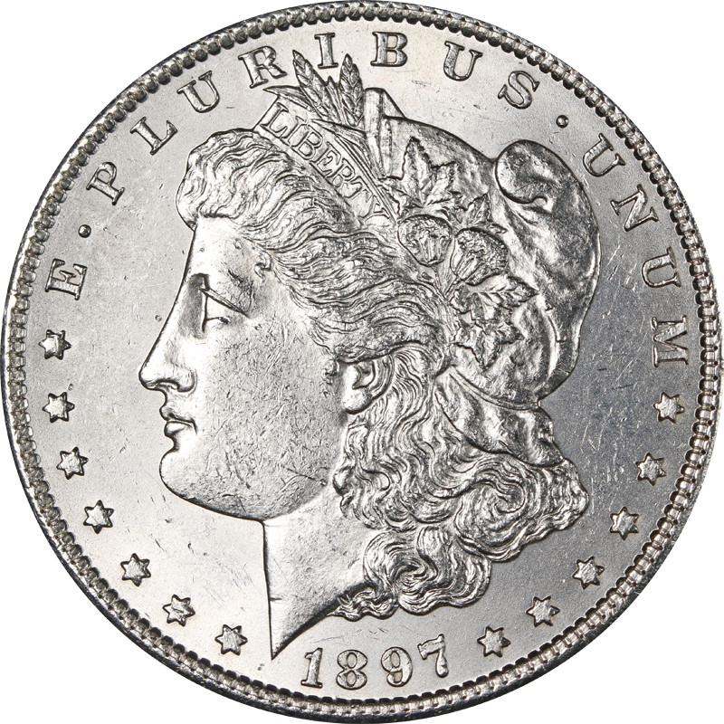 1897-S Morgan Silver Dollar