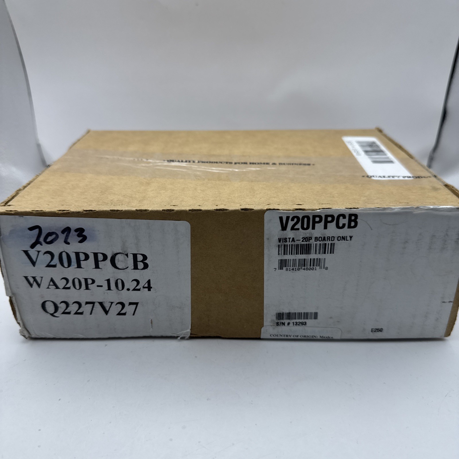 NEW Honeywell Vista 20P Board Only V20PPCB