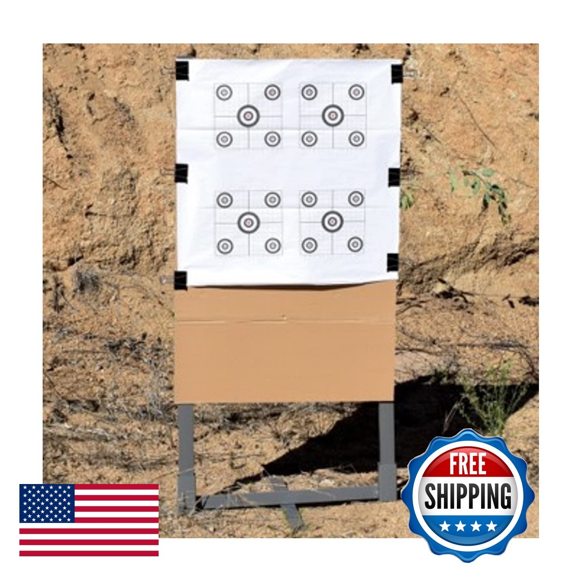 Birchwood Casey 24 Steel Target Stand Kit For - Metal Folding