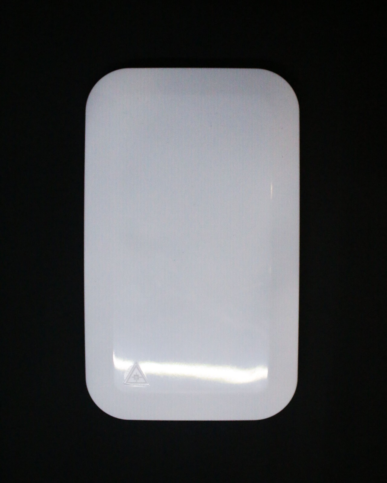 Fiber Optic wallplate loaded with SC/APC Adapter