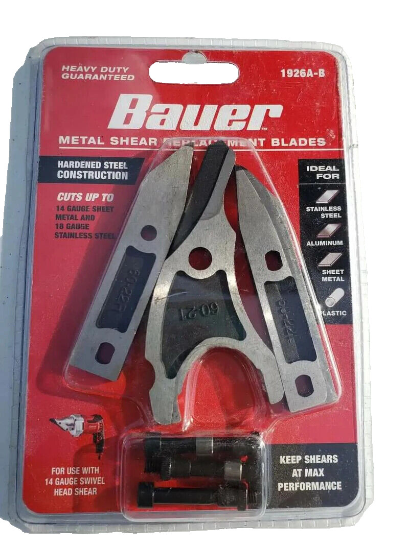 Steel Metal Replacement Blades and Bushings For Swivel Head Air Electric Shears