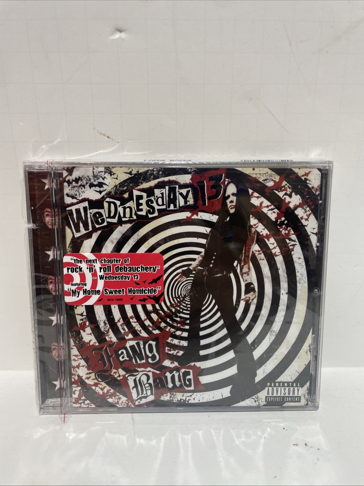 Wednesday 13 Fang Bang CD 2006 Rykodisc RCD10885 Metal Album Brand New