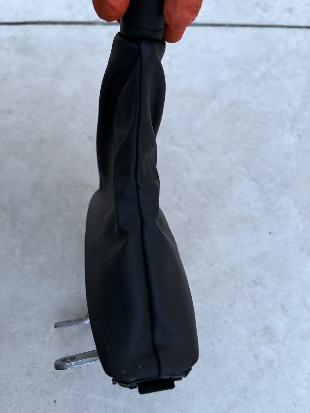 BMW E46 Handbrake E-Brake Emergency Brake Black Leather Assembly OEM