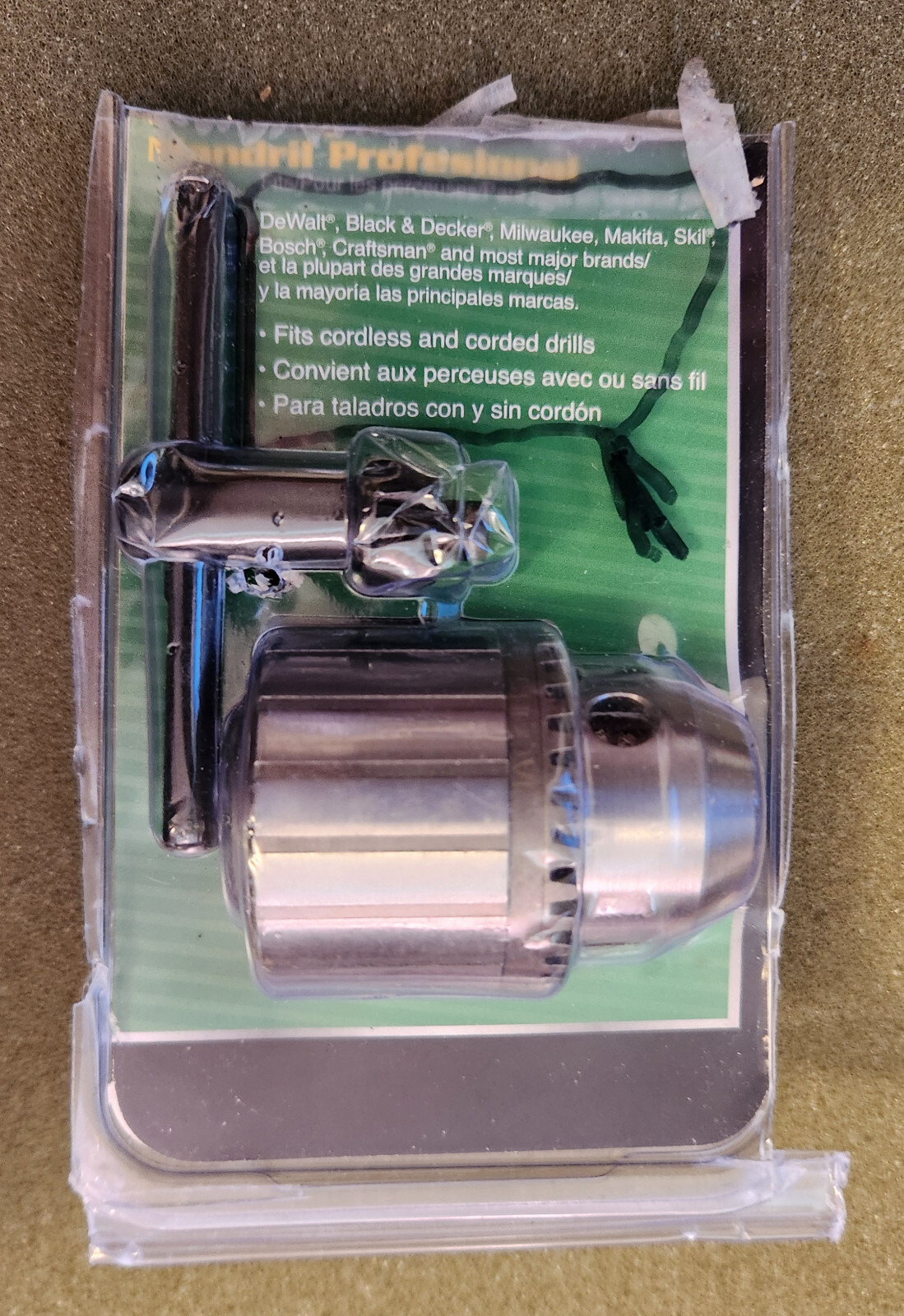 USA Jacobs 26BA Drill Chuck 1/2-20 Threaded 1/16-1/2” Capacity With Key Lot 2991