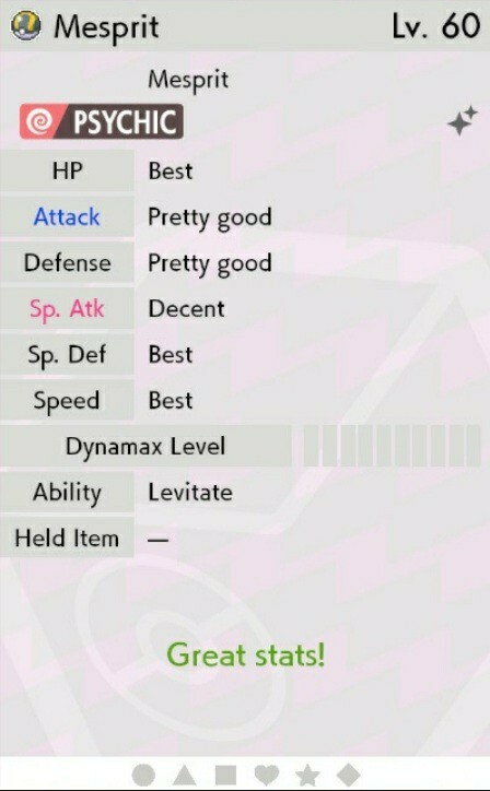 ✨Shiny✨ Mesprit Ultra Worm Hole For Pokémon Sword & Shield