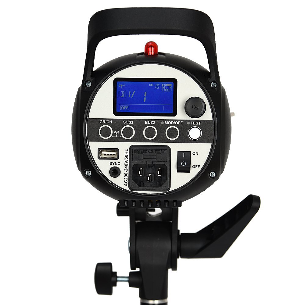 US 2*Godox SK400II Studio Flash Stroble Head+120cm Softbox Stand+X2T Trigger Kit