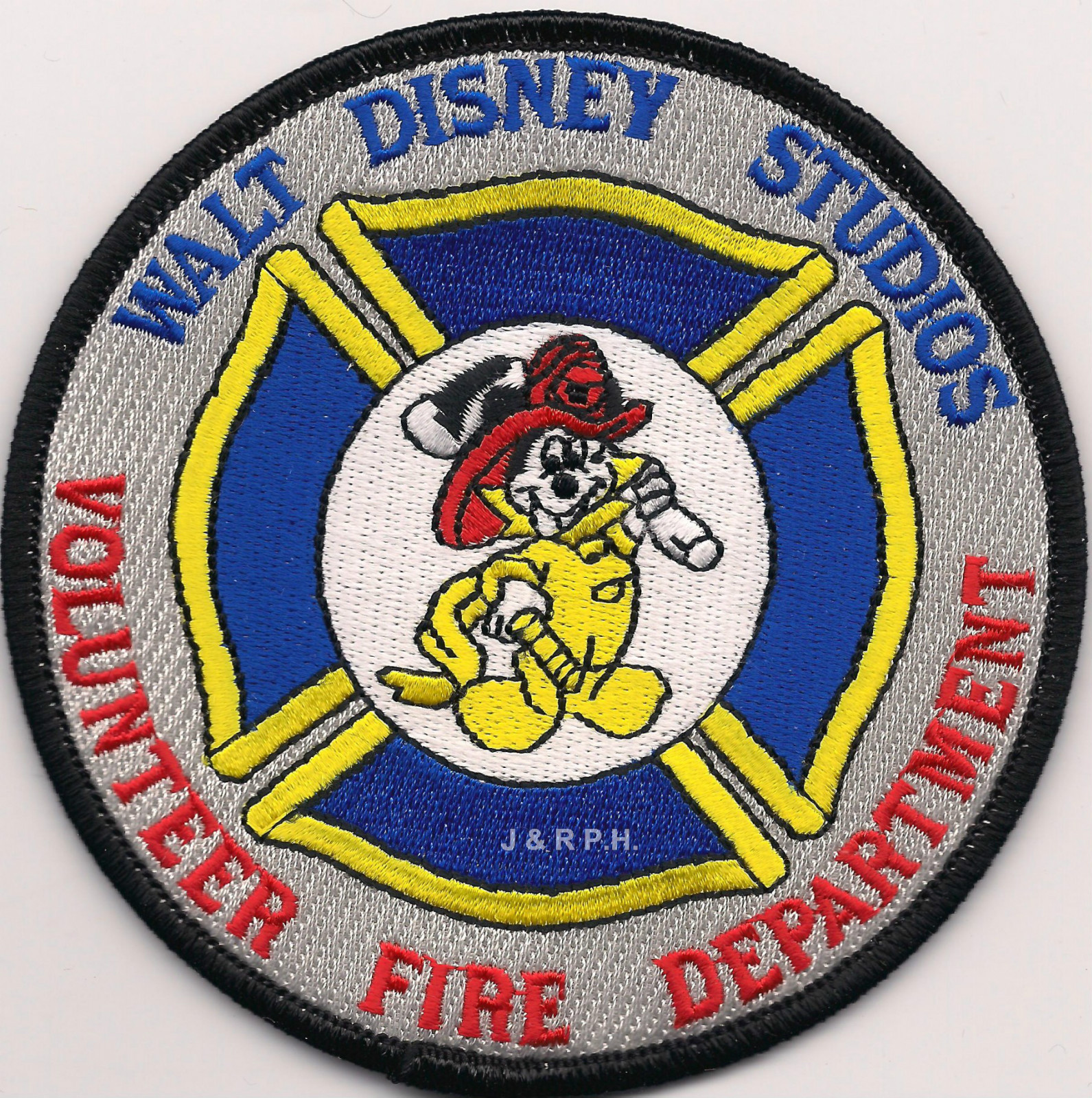 Disney - Walt Disney Studios Volunteers, California  (4" round size)  fire patch