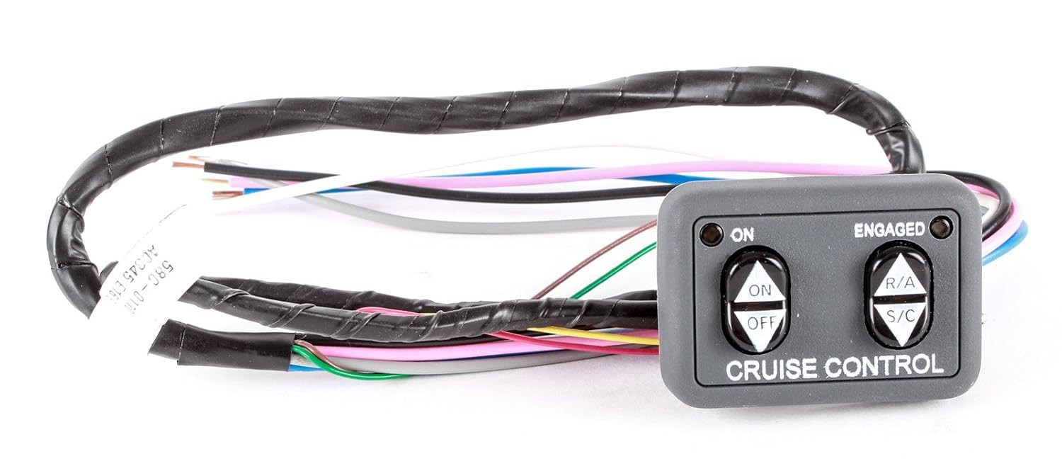 Rostra 250-3592 Universal Dash-mount NC Circuit Cruise Control Switch