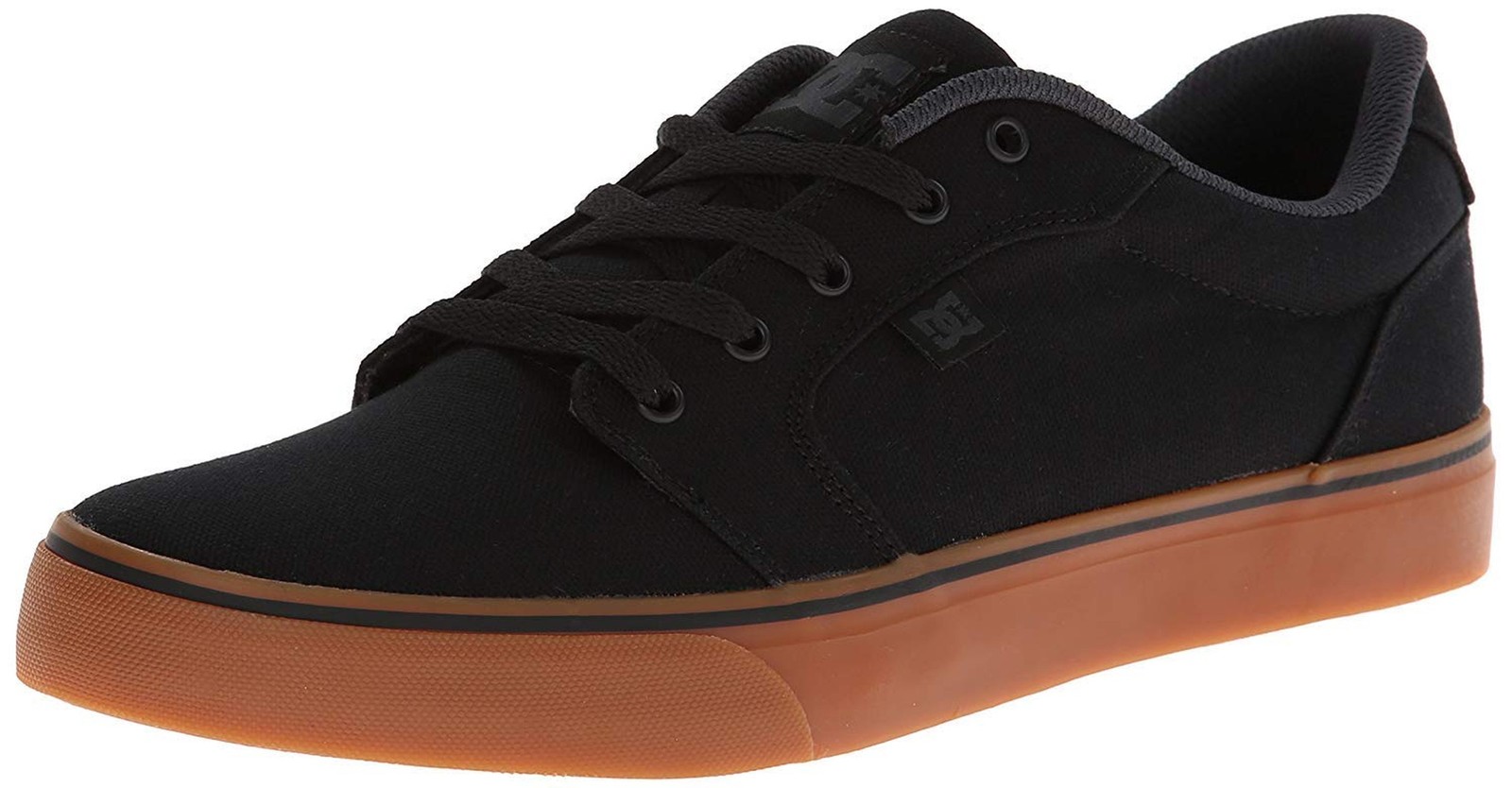 DC Shoes Mens Anvil Casual Skate Shoe 13 Black/Gum
