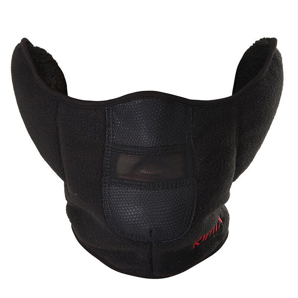 Men Women Polar Fleece Ear Warmer Winter Half Face Mask Mouth Cover Breathable