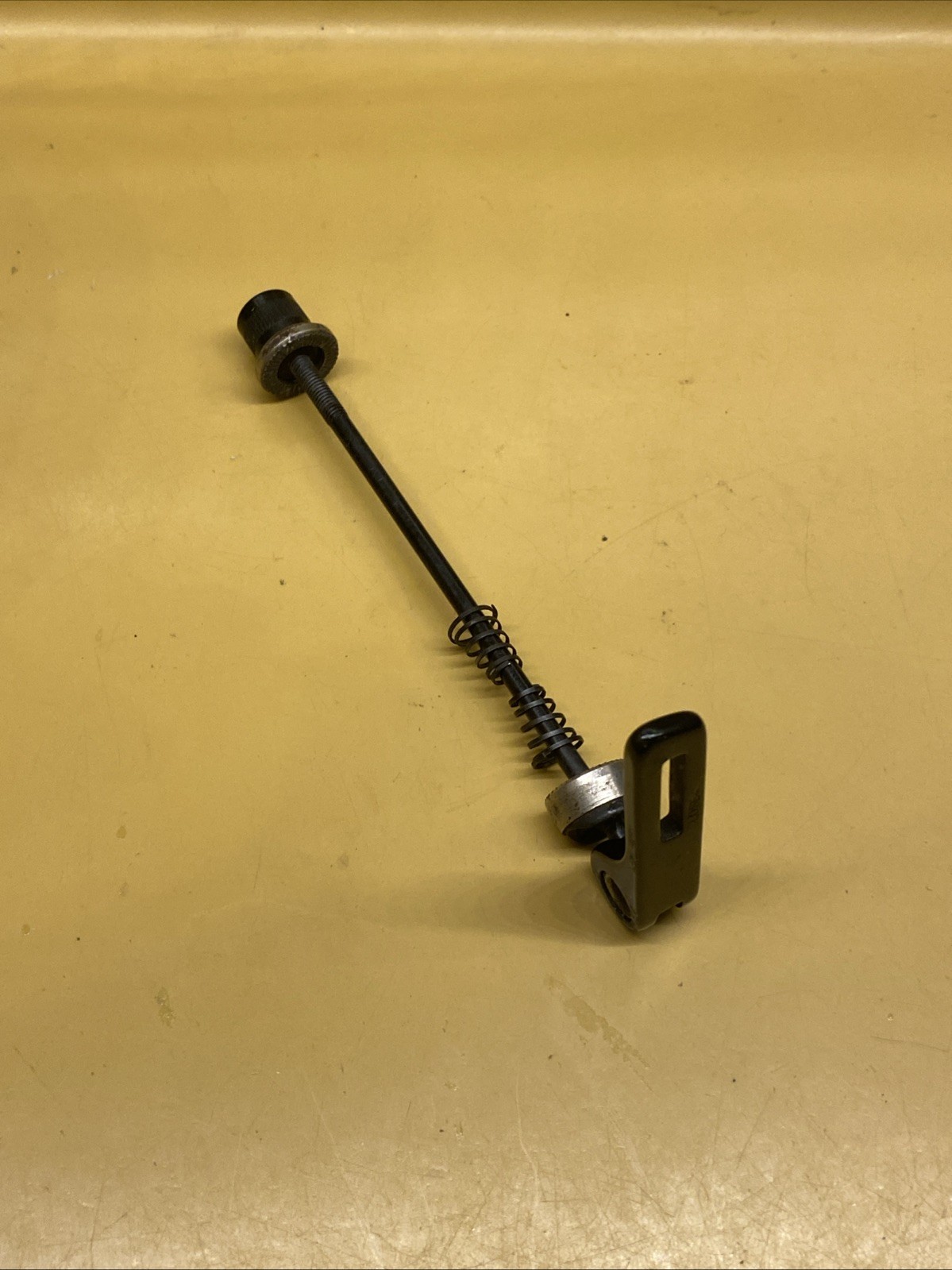 Black Cannodale Coda Front 100mm Steel Spindle Quick Release Skewer