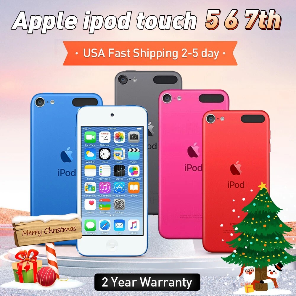 NEW Sealed Apple iPod Touch 7th Generation 128GB All Colors MP3 MP4 Player LOT