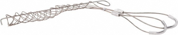 Woodhead Electrical 1/2" to 0.61" Tinned Bronze Double Loop Support Grip 35270