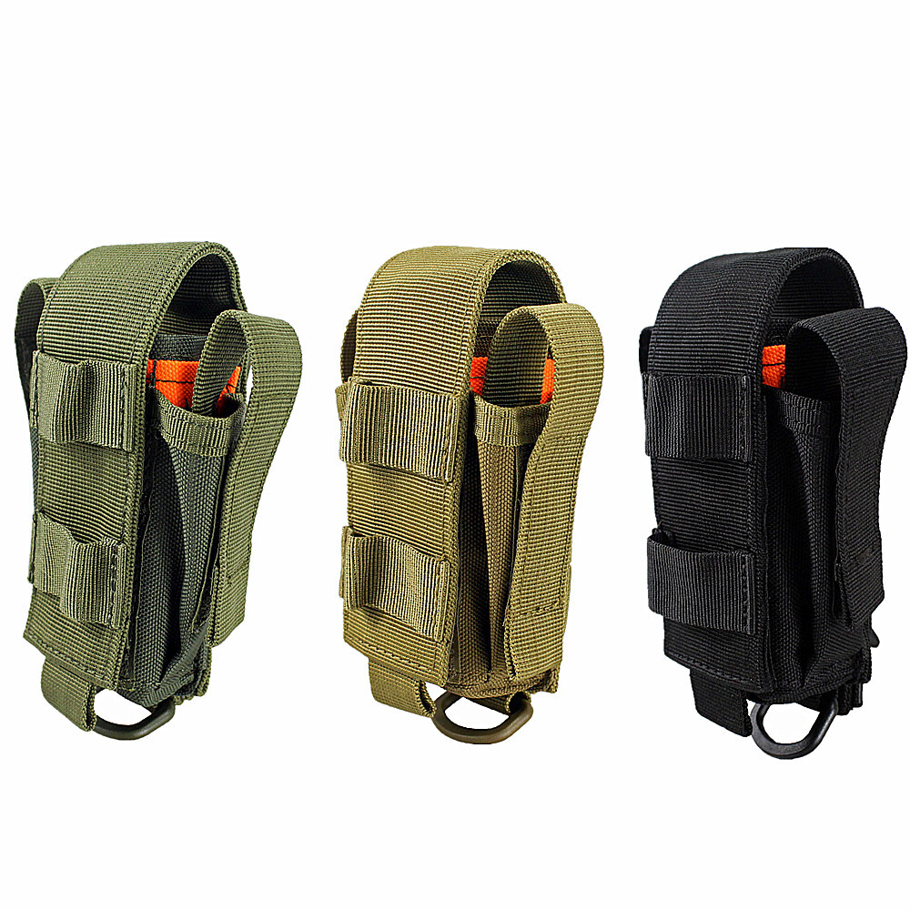 Tactical Pouch Multi Tool Organizer EDC Tool Bag Nylon Flashlight Pencils Pliers