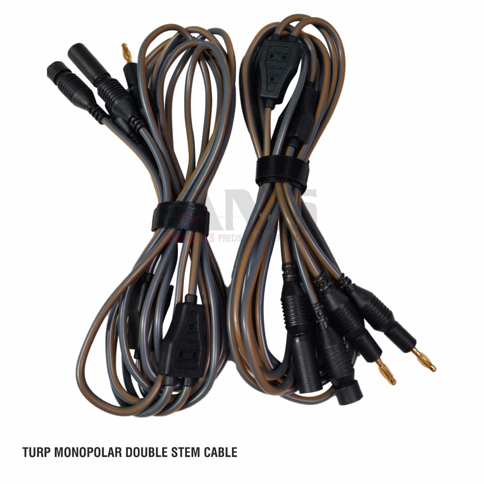 ANS Monopolar Turp High Frequency Double Stem Cable (Set of 2)