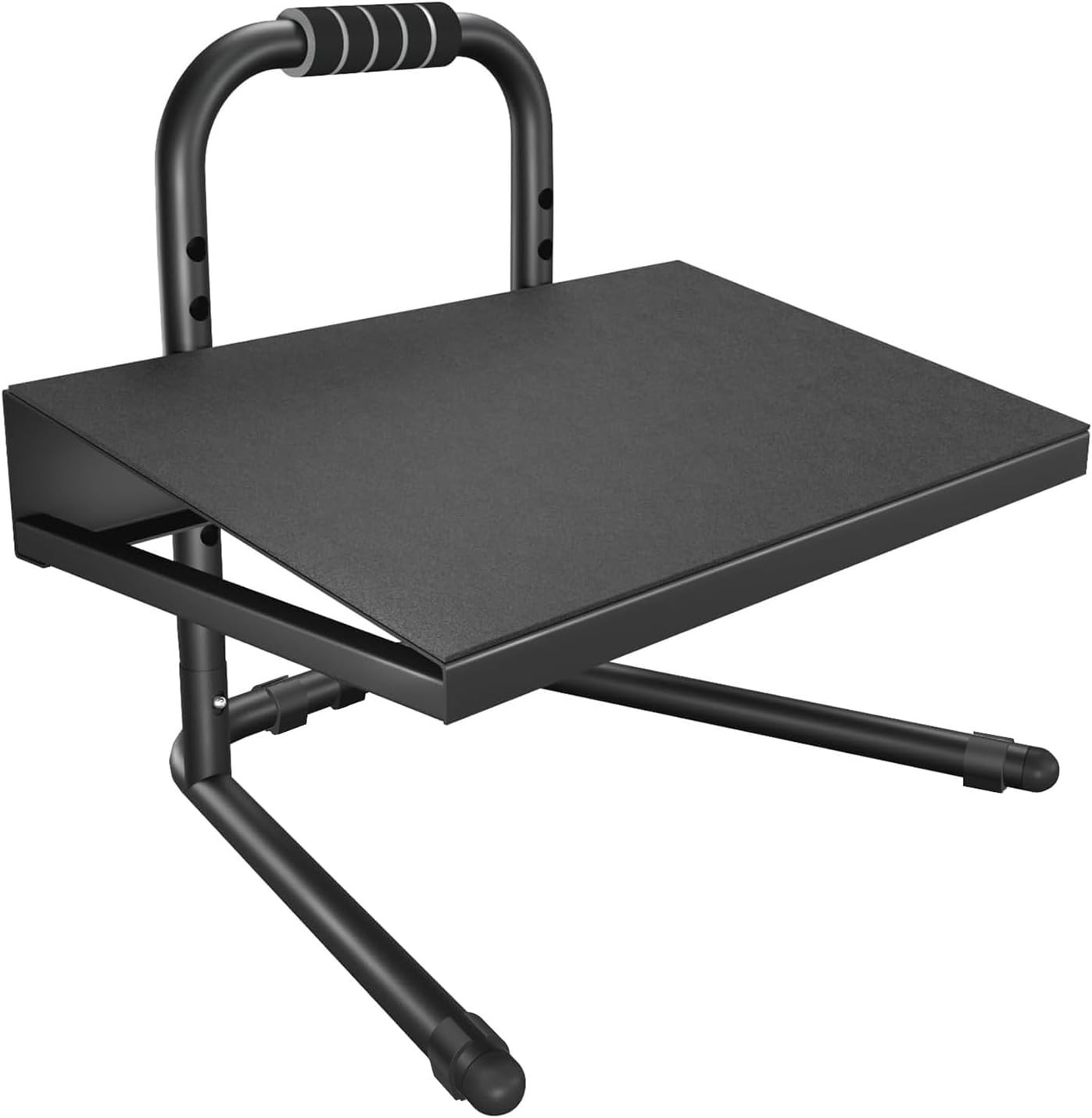 Height Adjustable Standing Foot Rest with Soft Grip Handle,Under Desk Footrest f