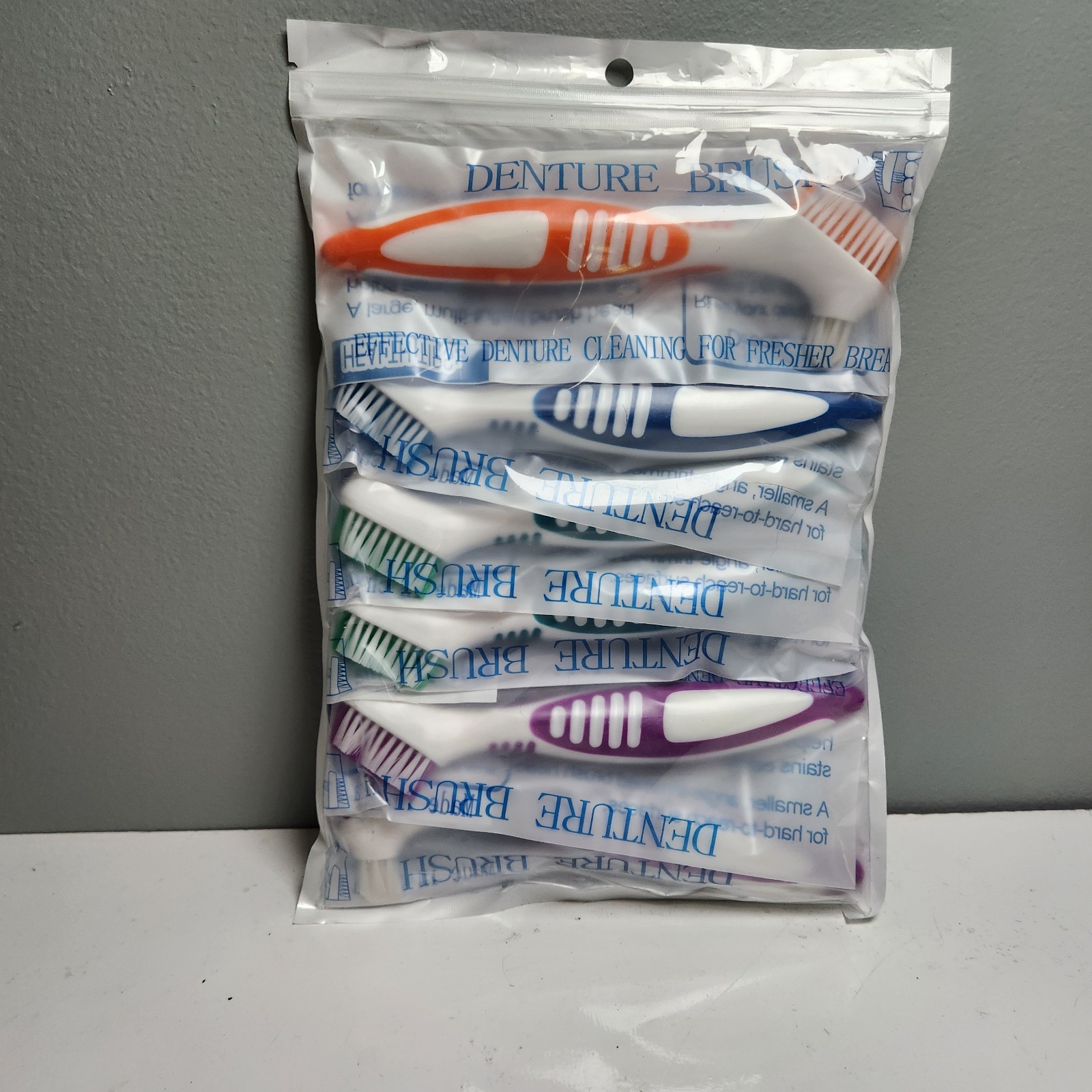 Lot Of 6 New  Denture brushes