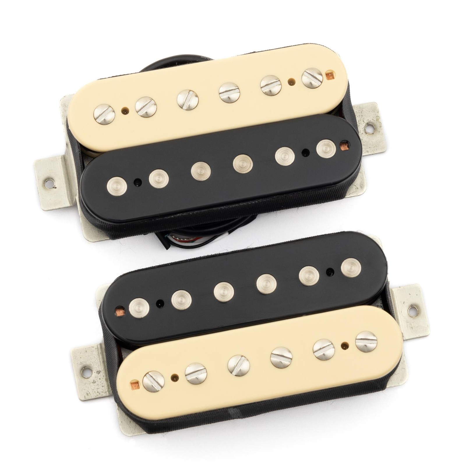 Tonerider Alnico 2 Classic Humbucker - F-spaced Set (52mm Bridge) / Zebra